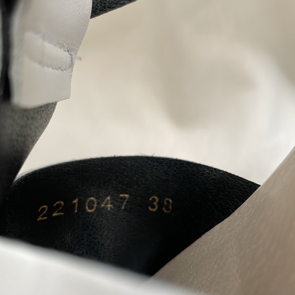 All Black white lug sole fisherman sandals - worn once - Picture 5 of 5